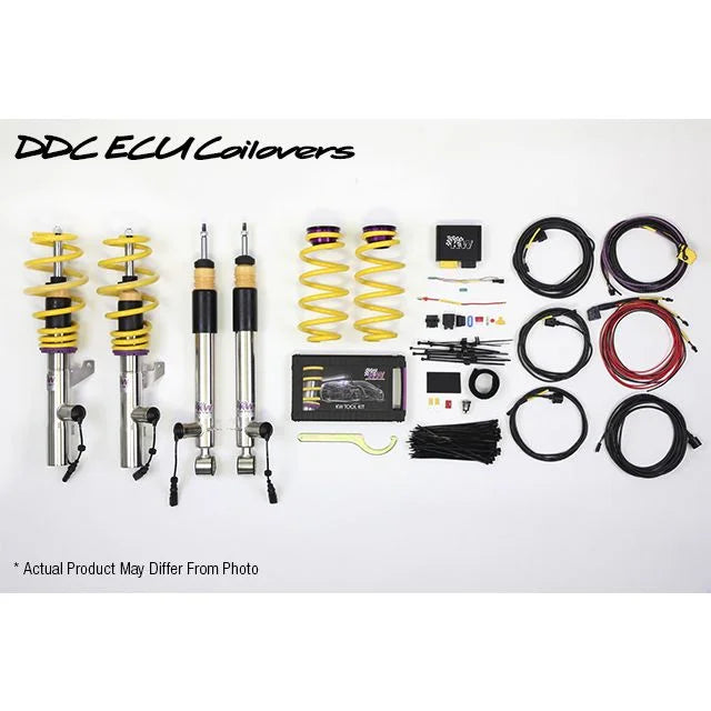 KW Suspensions 39071003 KW DDC ECU Coilover Kit - Porsche Cayenne (92A) incl. S without PASM