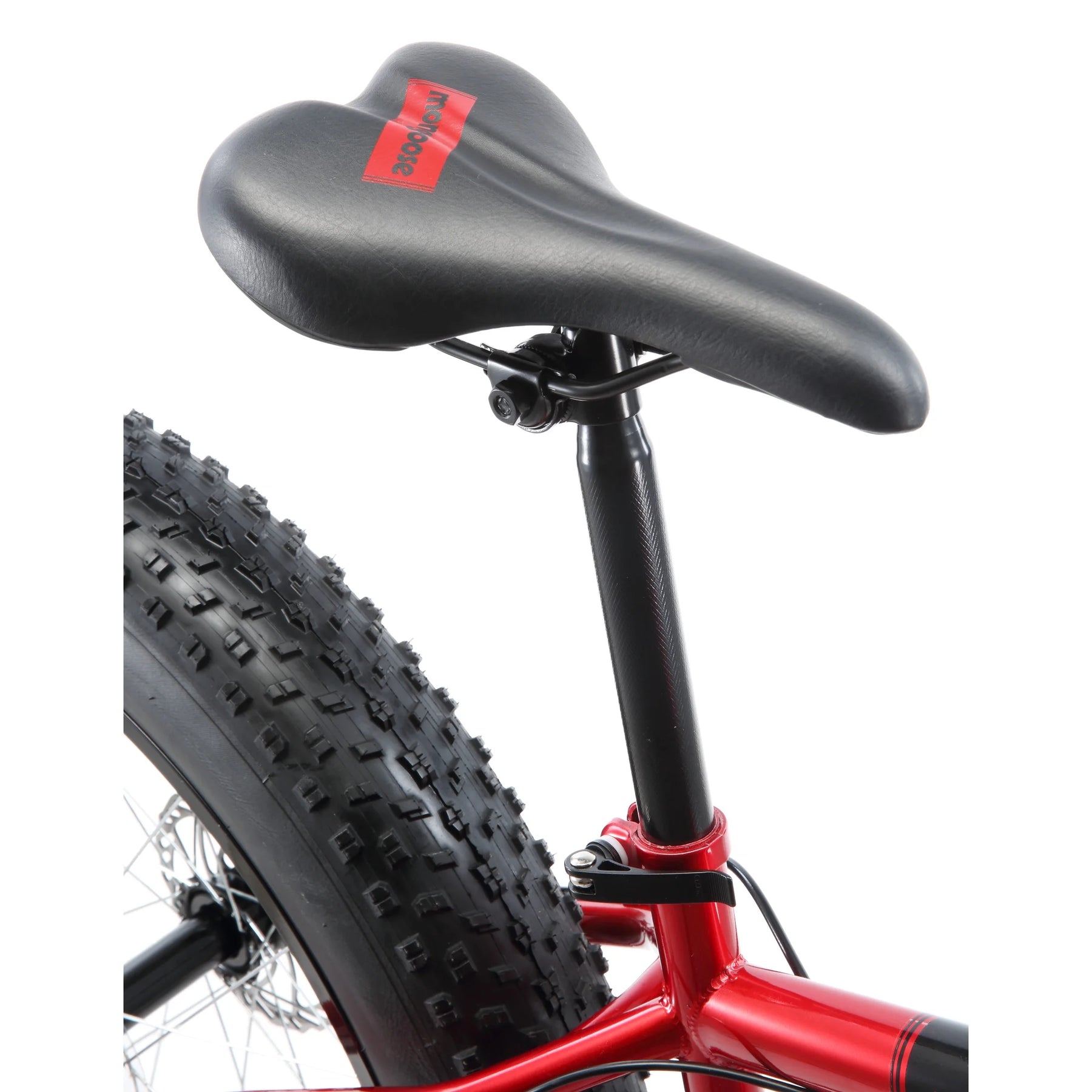 Mongoose Dolomite Adult Fat Tire Mountain Bike, 26 - Inch Wheel, Red - Product image 6