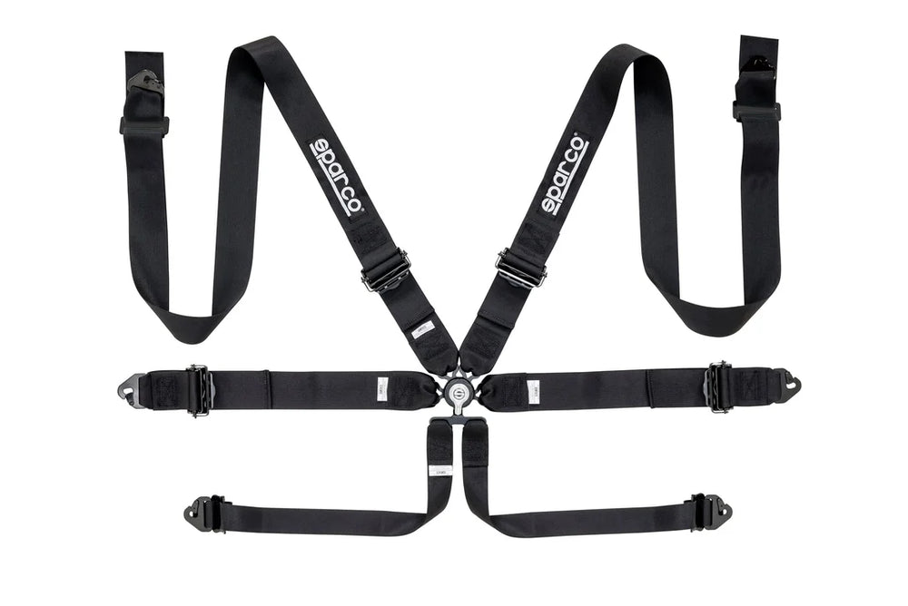 Sparco Harness Competition 6 Pt 3" Aluminum