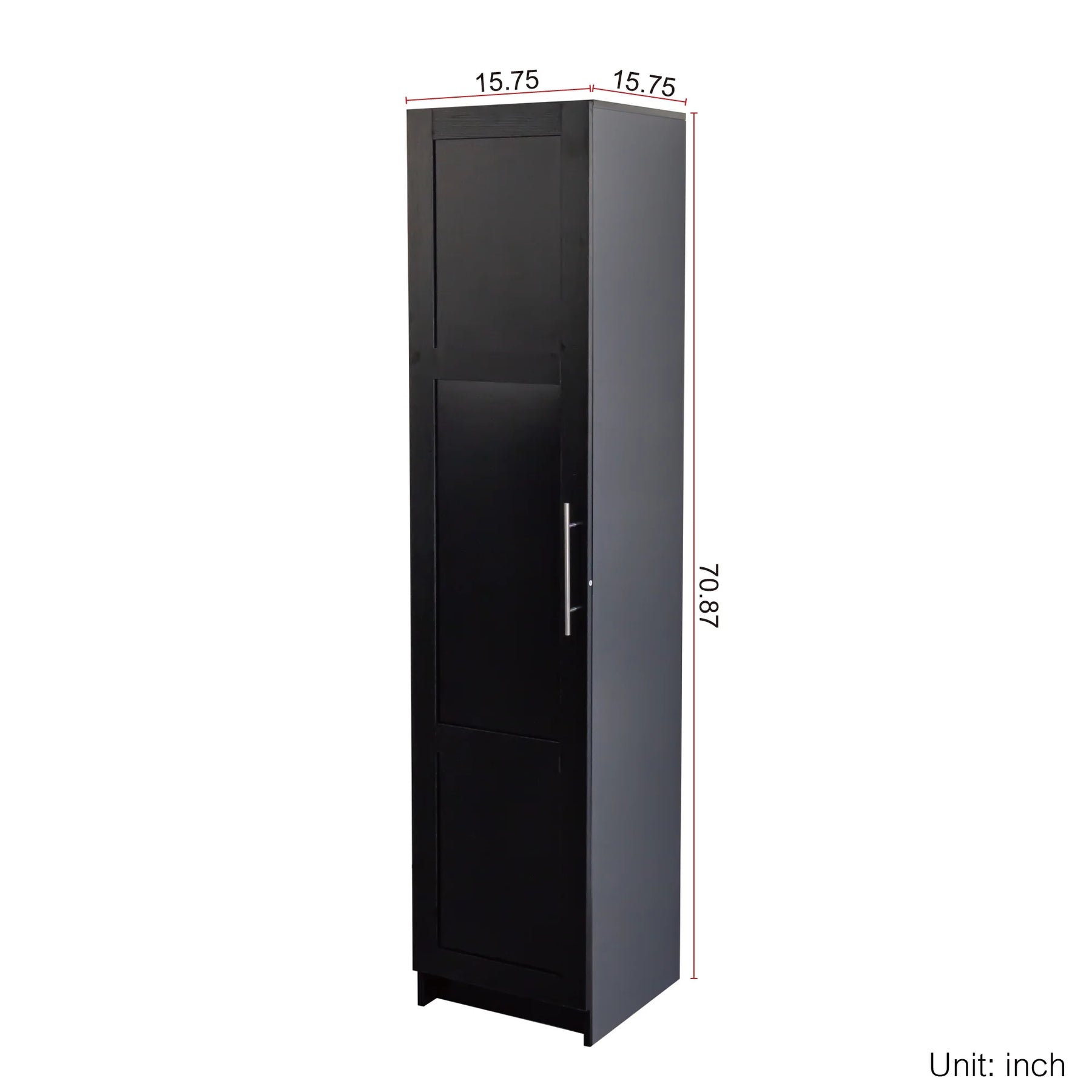 Slim Tall Storage Cabinet, Pantry Cabinet with Doors Shelves Small Space for Kitchen Living Room Bathroom - Product image 21