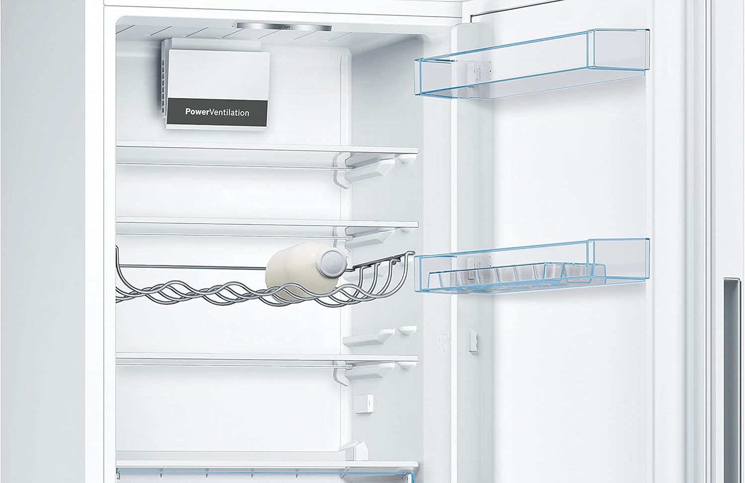 Bosch KGV33VWEAS, Series 4, Fridge freezer, Freestanding, 176 x 60 cm, 195 L / 94 L, White