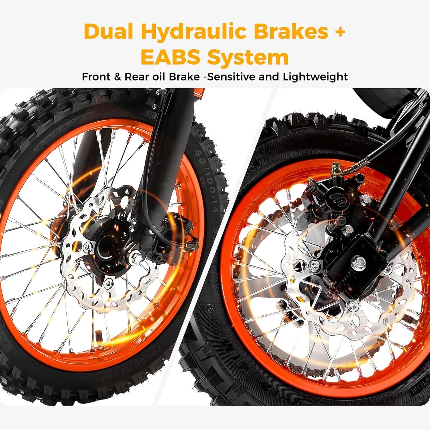 2000W Electric Dirt Bike for Adults Ridingtimes GT73 UL2849, Brushless Hub Motor - Product image 16