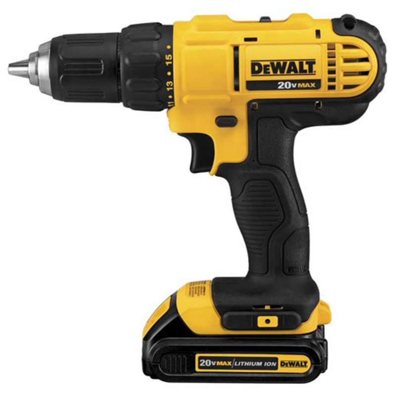 DeWalt DCD771C2 Max Li-ion Compact Drill and Driver Kit, 20 V - Product image 1