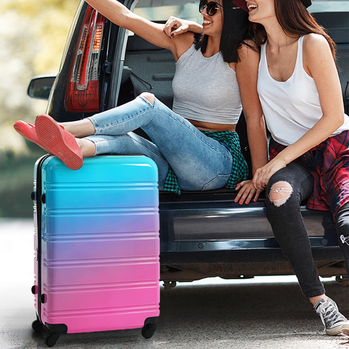 3 Piece Luggage Sets, Hard Shell Suitcase 20/24/28 in with TSA Lock and Spinner Wheels - Product image 18