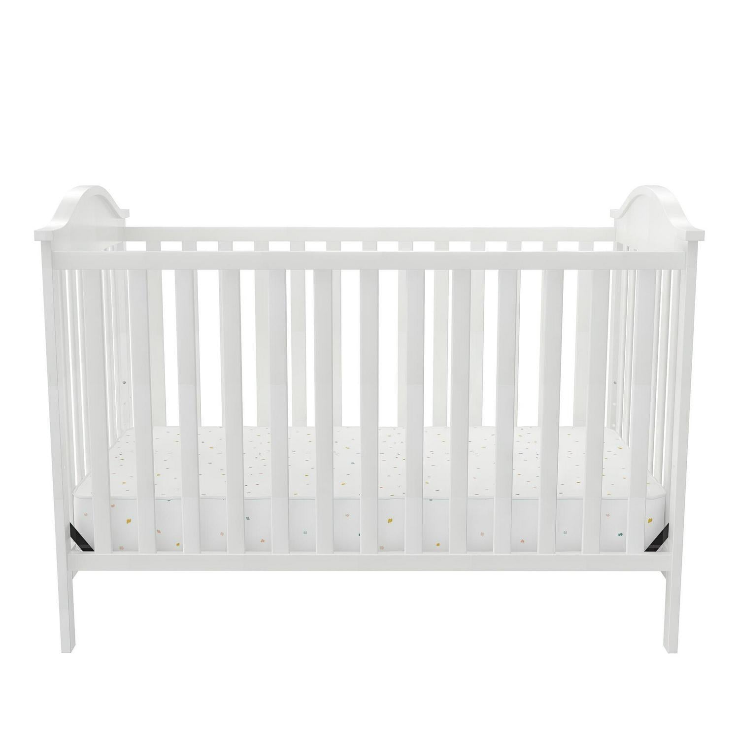 Baby Relax Adele 3 - in - 1 Convertible Crib. White