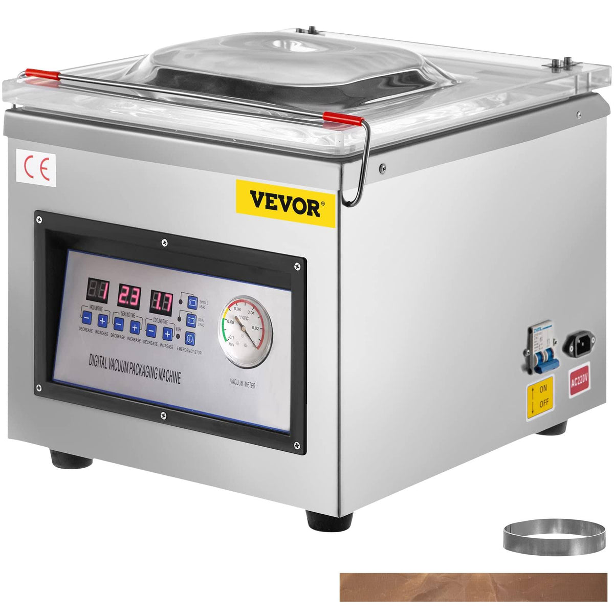 VEVOR Chamber Vacuum Sealer DZ-260C Kitchen Food Chamber Vacuum Sealer - Product image 1