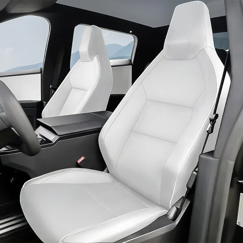 Full Leather Seat Covers for Cybertruck (10 PCS)