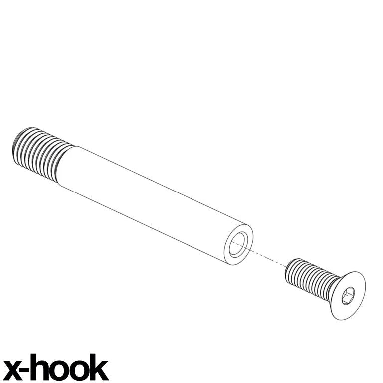 x-hook Mounting Shaft (Required) Infiniti Q60 CV37 | *See Note (Made to order)