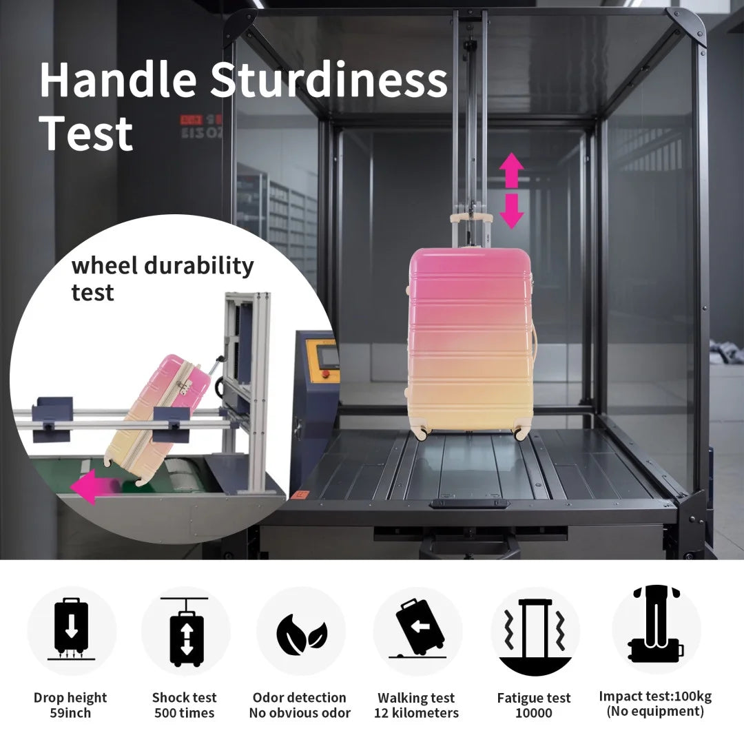 3 Piece Luggage Sets, Hard Shell Suitcase 20/24/28 in with TSA Lock and Spinner Wheels - Product image 17