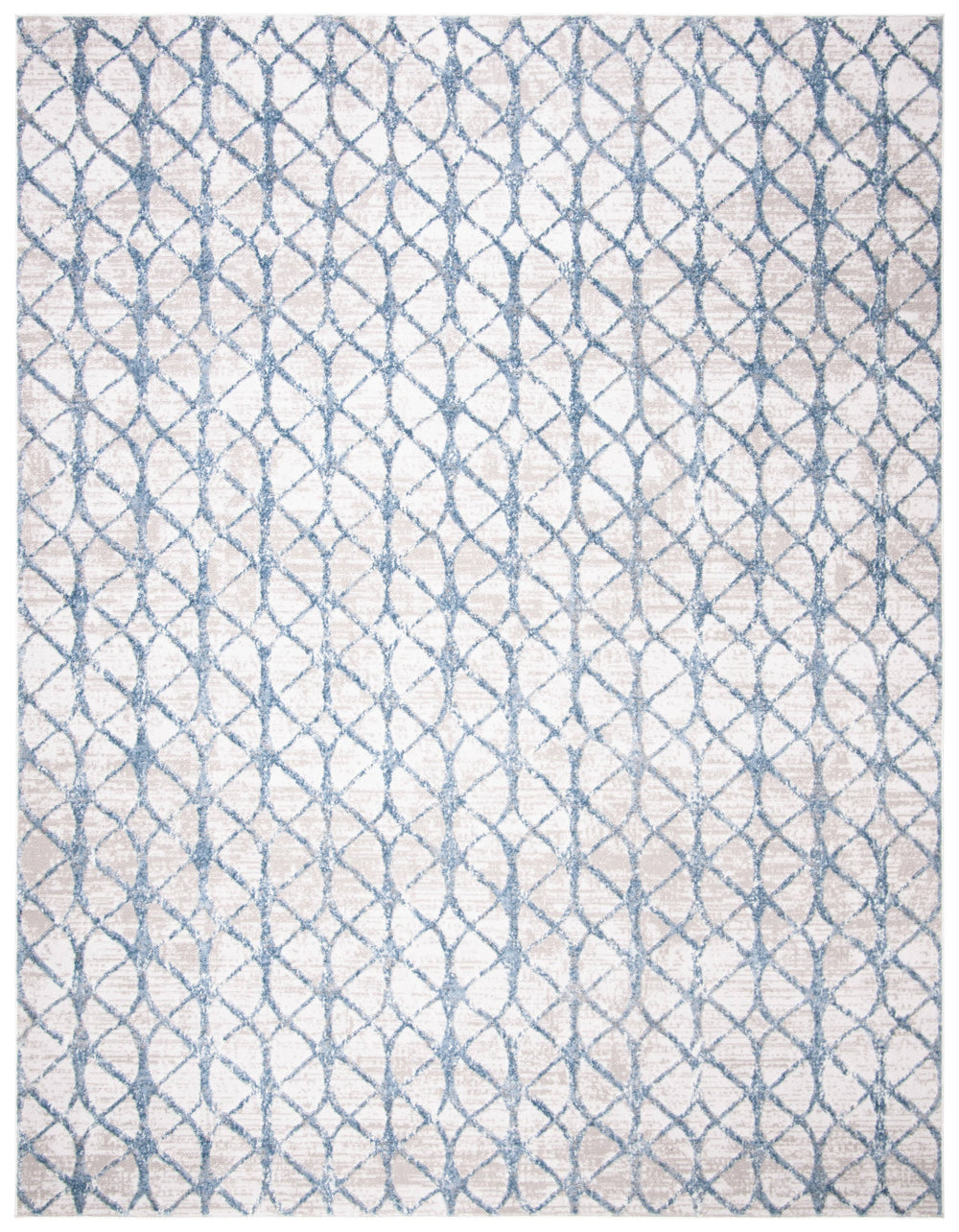 Safavieh Amelia Floella Geometric Area Rug, Grey/Blue, 9' Square