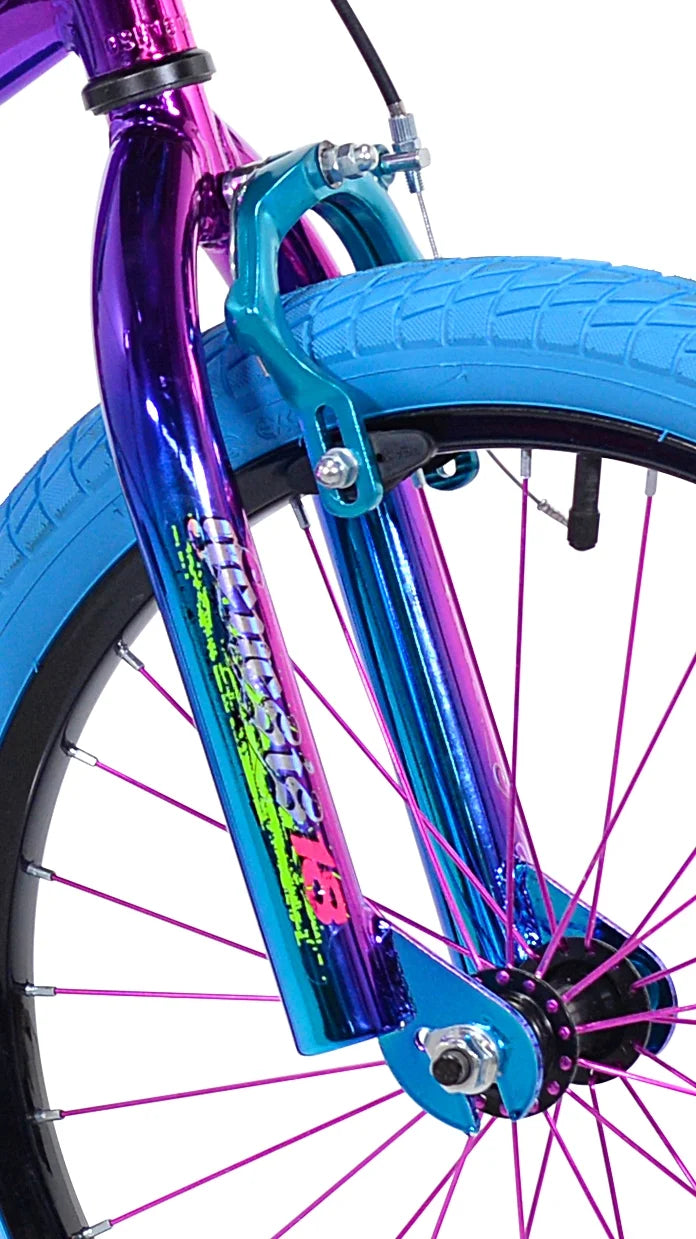 18" Illusion Girl'S Child Bike, Blue/Purple - Product image 3