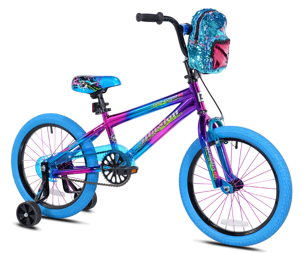 18" Illusion Girl'S Child Bike, Blue/Purple - Product image 1