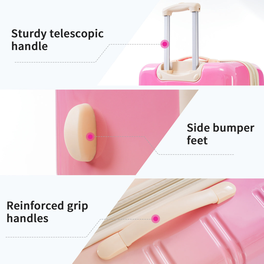 3 Piece Luggage Sets, Hard Shell Suitcase 20/24/28 in with TSA Lock and Spinner Wheels - Product image 15