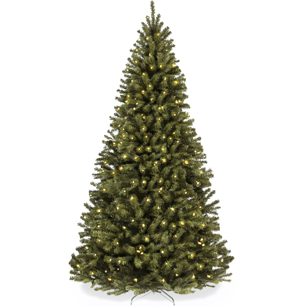 Best Choice Products 6ft Pre-Lit Spruce Hinged Artificial Christmas Tree w/ 250 Incandescent Lights - Product image 1