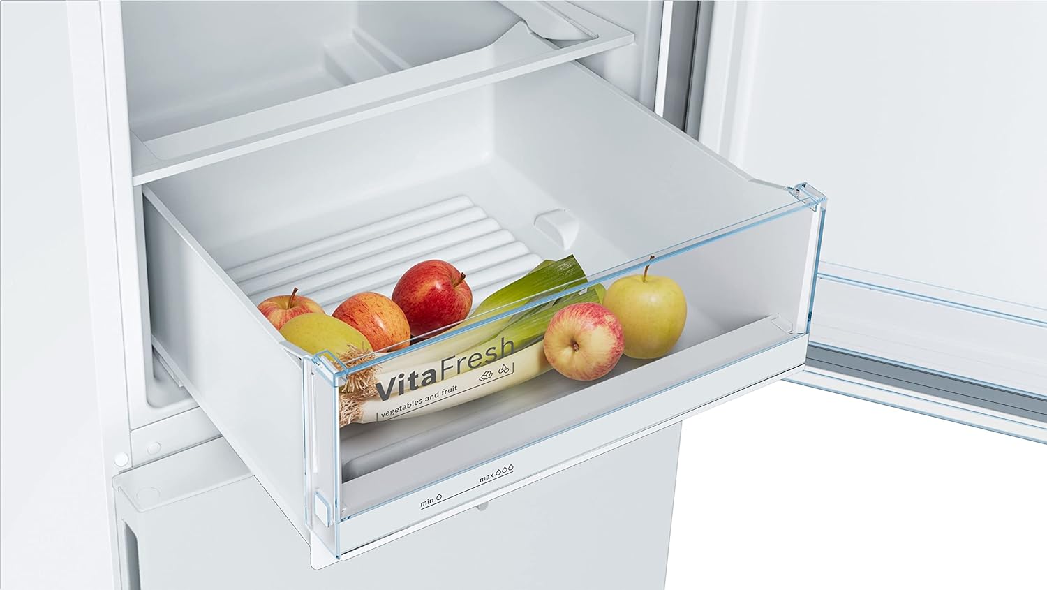 Bosch KGV33VWEAS, Series 4, Fridge freezer, Freestanding, 176 x 60 cm, 195 L / 94 L, White