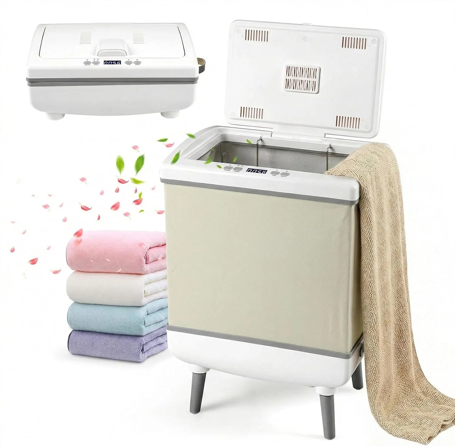 Tangkula 35L Large Towel Warmer with Heating and Drying Modes for Bathroom - Product image 10
