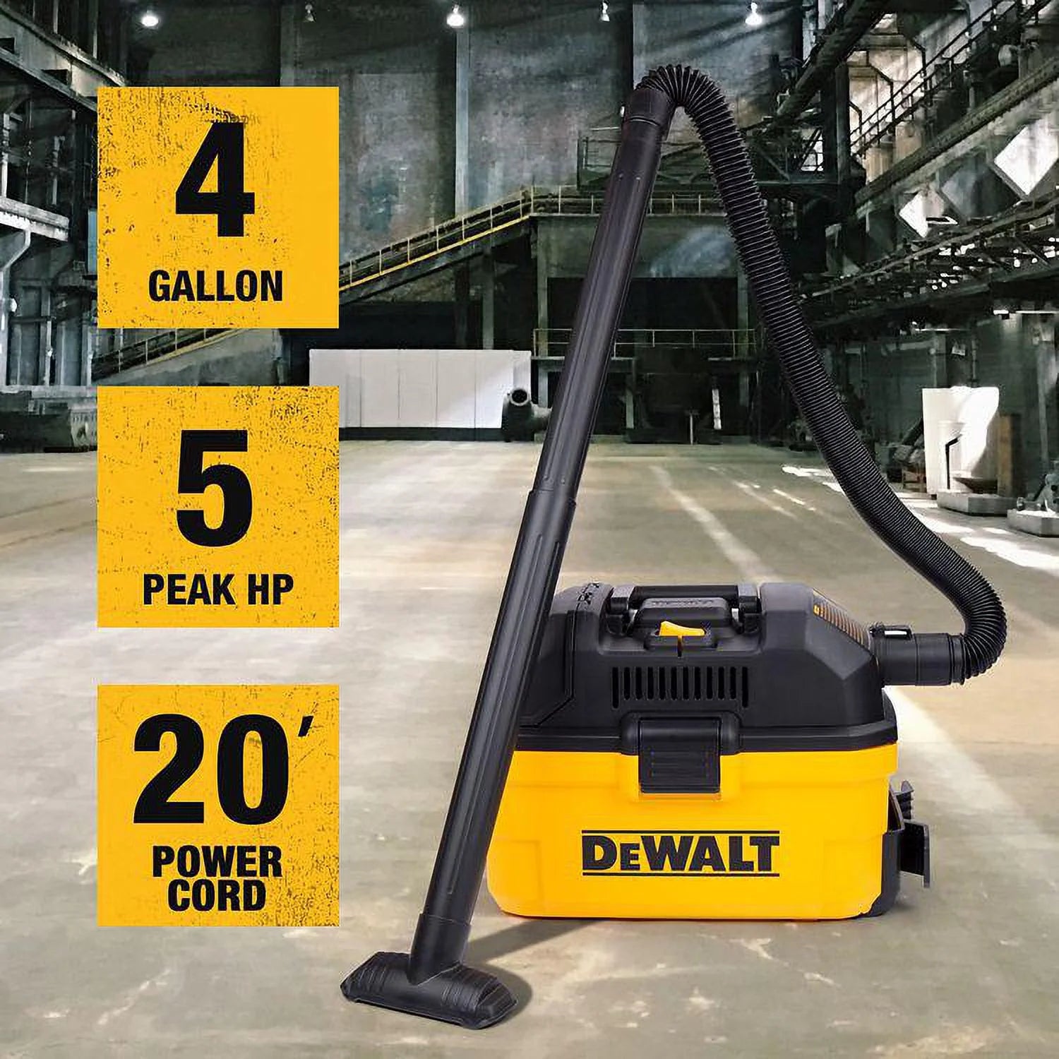 Dewalt 4 - Gal 5 - Peak Hp Toolbox Vac DXV04T - Product image 2