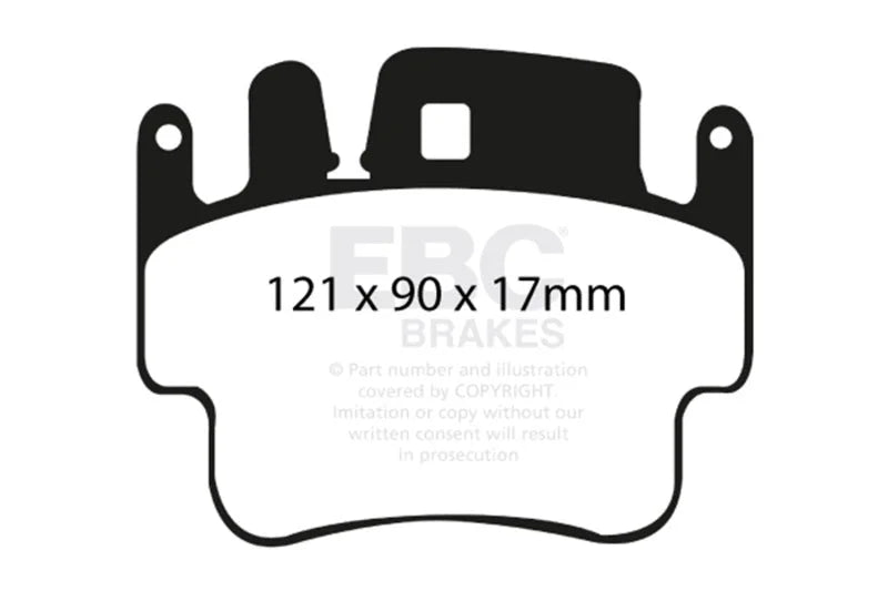 EBC - Front Bluestuff Pad PN DP51514NDX