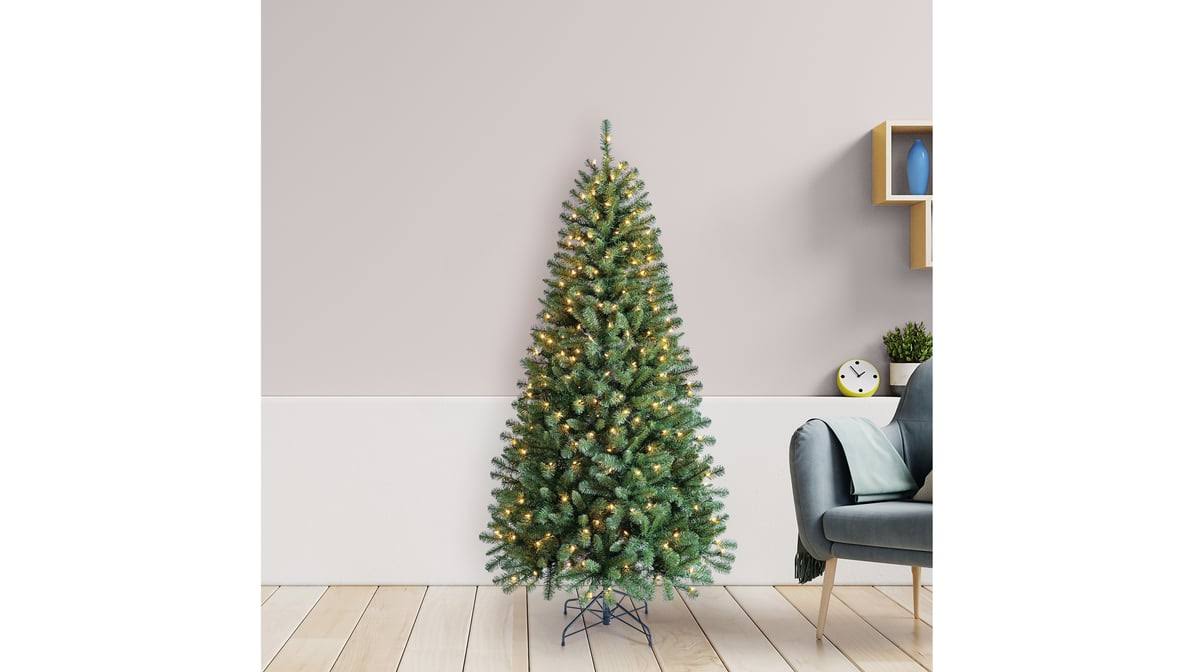 Red Shed 6.5 ft. Sausalito Pine Artificial Prelit Christmas Tree - Product image 1