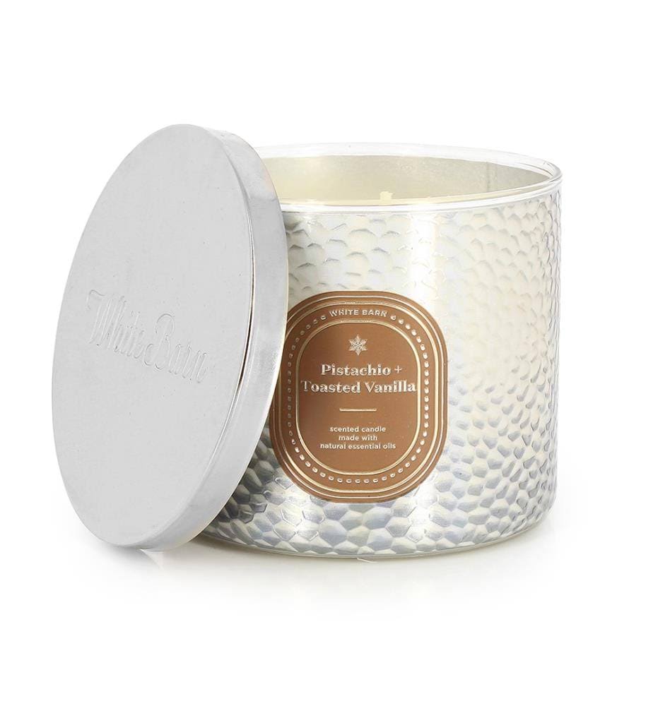 Bath & Body Works Accents - Pistachio and Toasted Vanilla Bath and Body Works 3 Wick Candle - Color - Product image 1