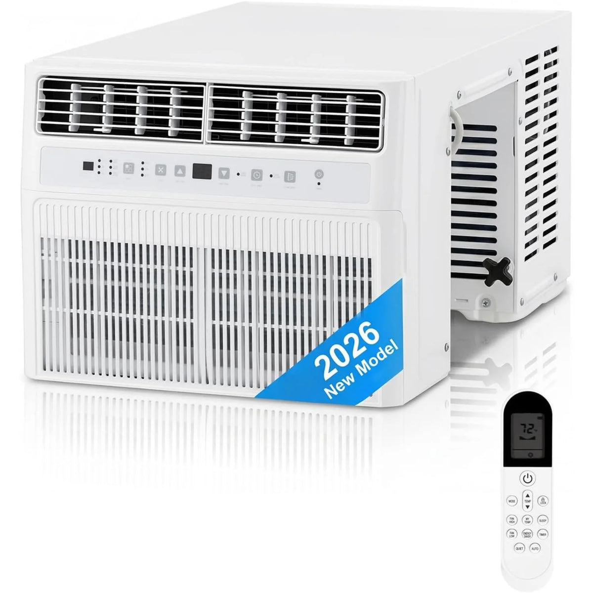 AECOJOY U-Shaped Window Air Conditioner 12, 000 BTU AC Unit with Full Window View, Cools 350 Sq. Ft - Product image 1