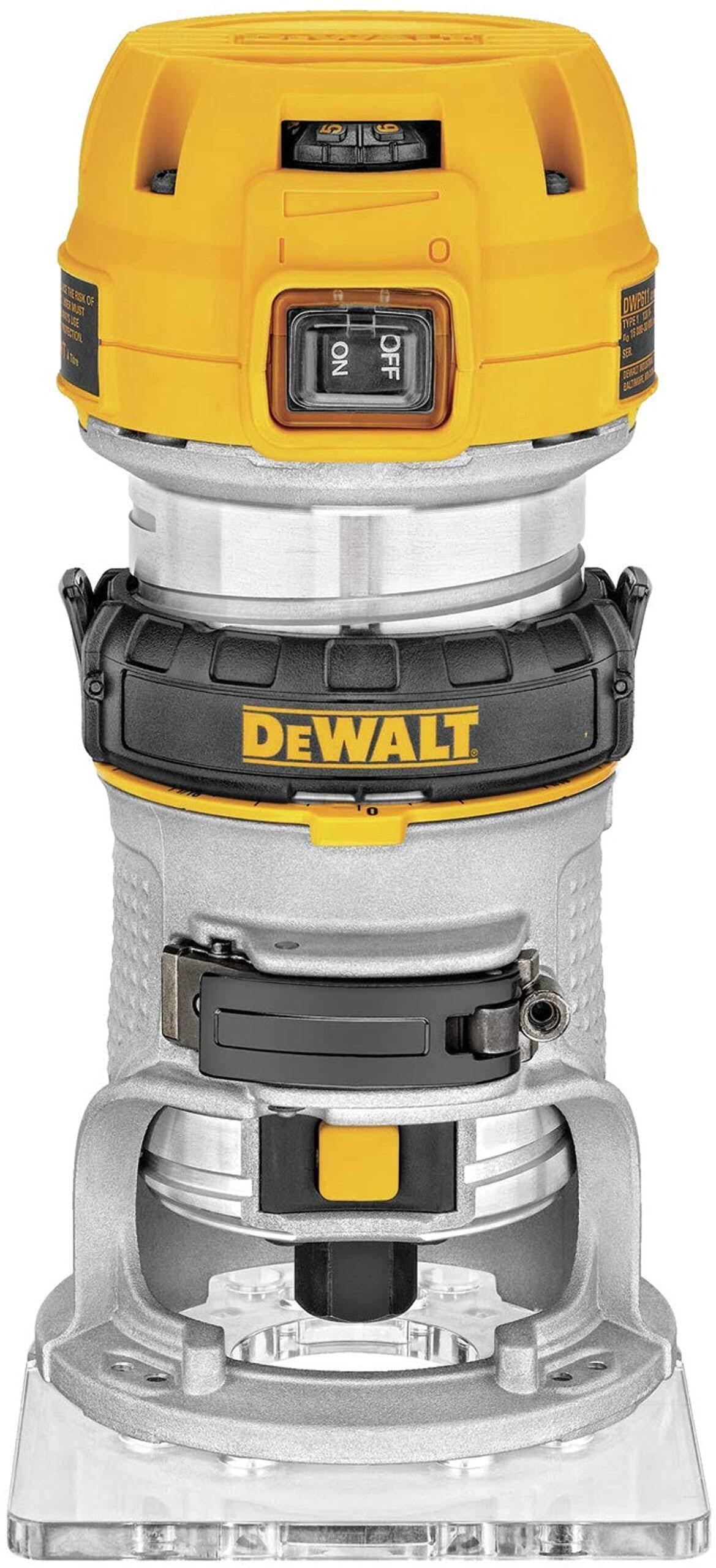 DeWalt Router Fixed Base Variable Speed 1-1/4-hp Max Torque (dwp611) - Product image 1