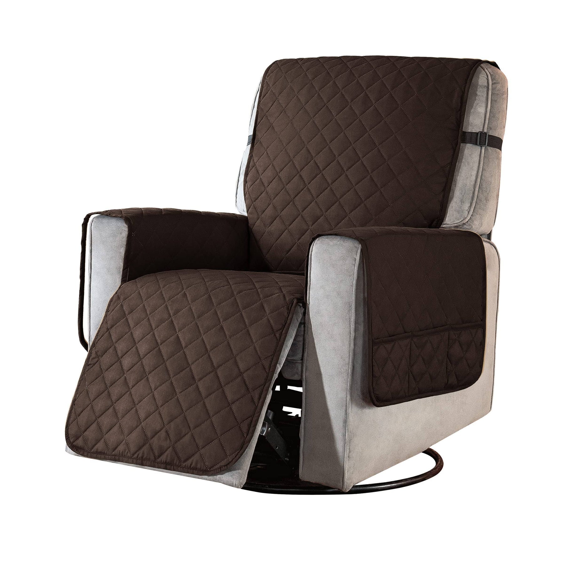 Subrtex Recliner Chair Cover for Large Reclining Chair Slipcover Seat Width to 28 inch Reversible Washable - Product image 1