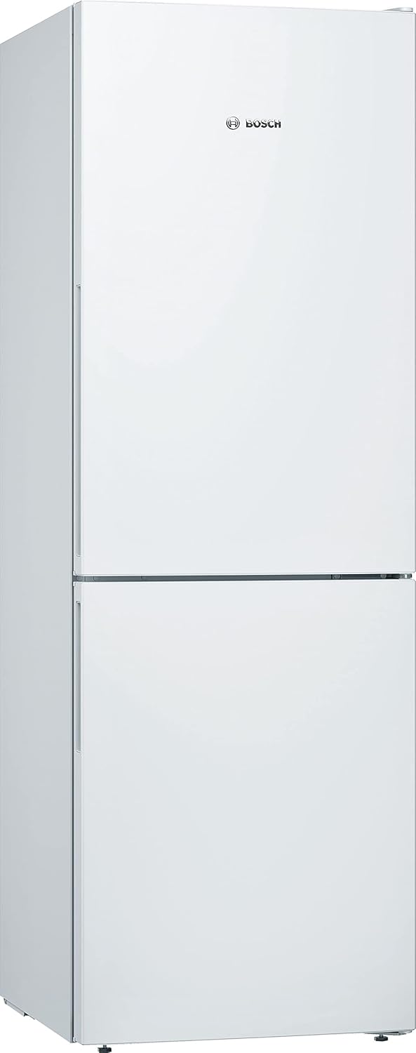 Bosch KGV33VWEAS, Series 4, Fridge freezer, Freestanding, 176 x 60 cm, 195 L / 94 L, White
