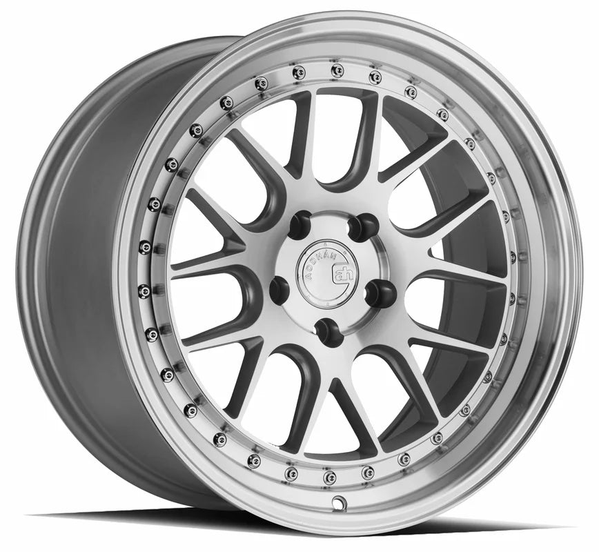 Aodhan DS06 18" 5x114.3 Silver w/Machined Face