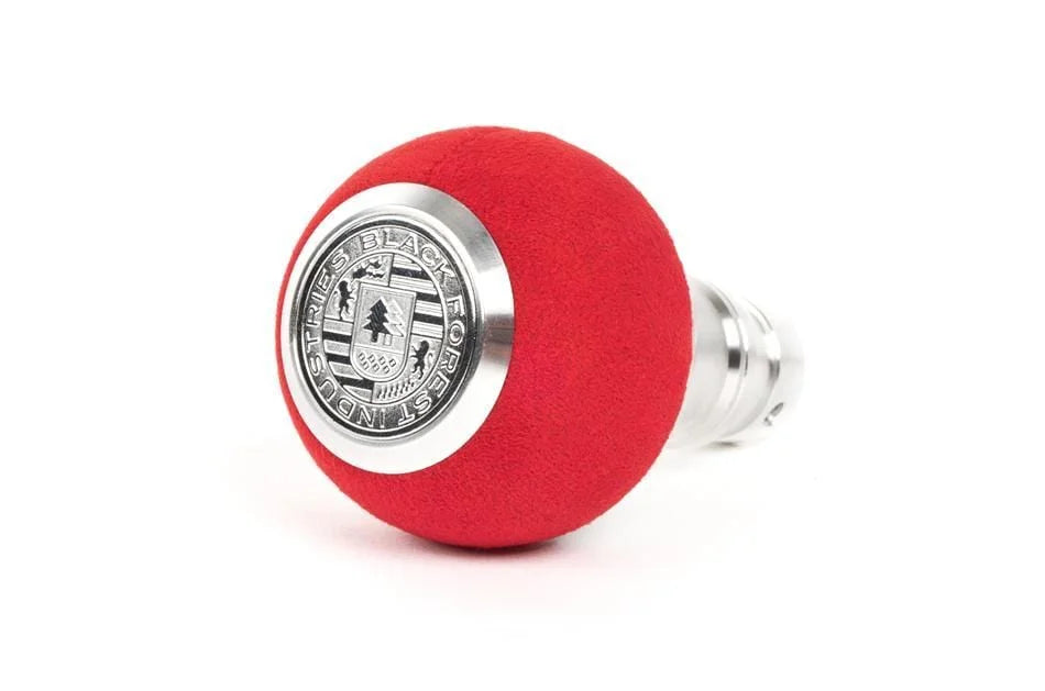 BFI GS2 Heavy Weight Shift Knob - Red Alcantara (Audi R8 - M8x1.25)