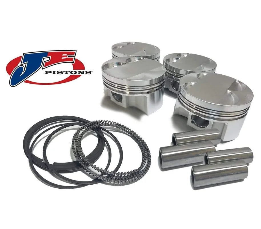 Piston Set by JE - 83mm +.50mm Oversize Bore | 9.1:1 CR | Stock Stroke - 92.8mm - 2.0T FSI