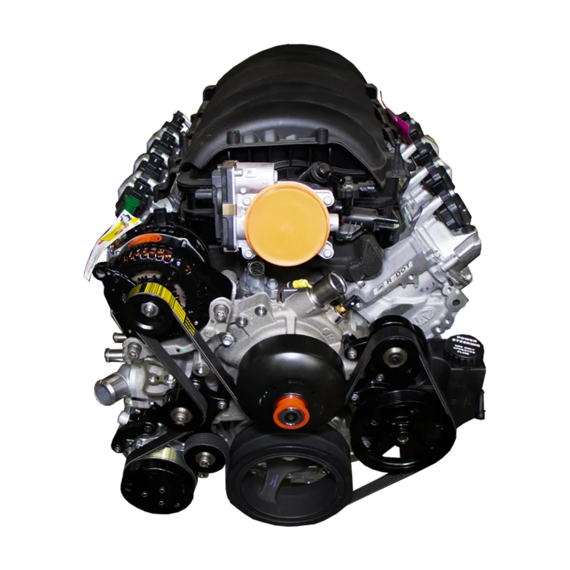 L8T Billet Accessory Drive by Drive Junky - L87 L84 Gen V LT Serpentine Power Steering