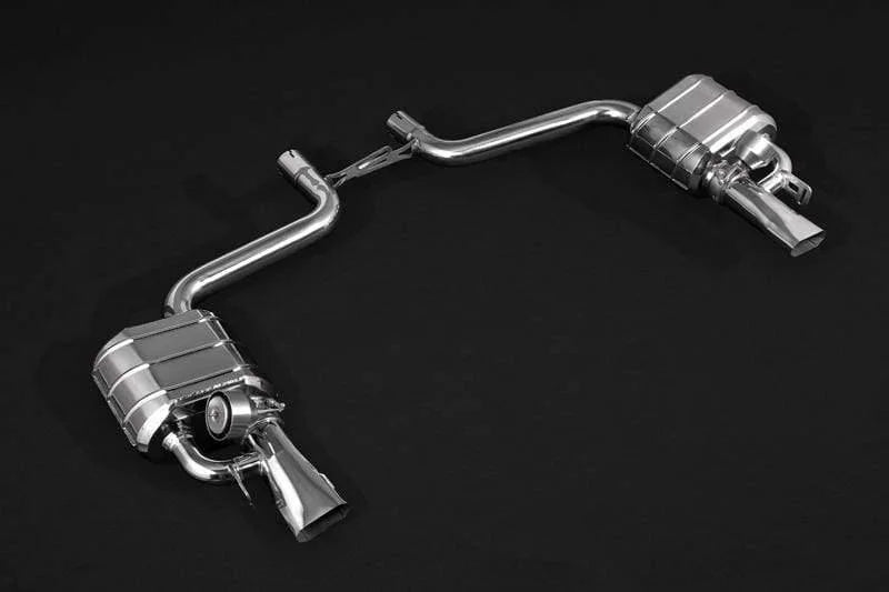 Mercedes E43AMG & E400 (A/C238) Valved Catback System, Mid Pipes, with CES-3