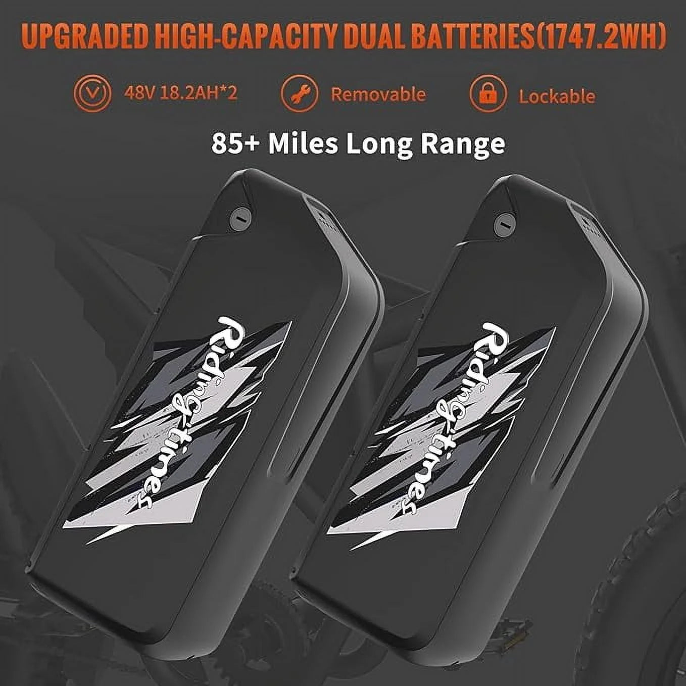 2000W Electric Dirt Bike for Adults Ridingtimes GT73 UL2849, Brushless Hub Motor - Product image 7