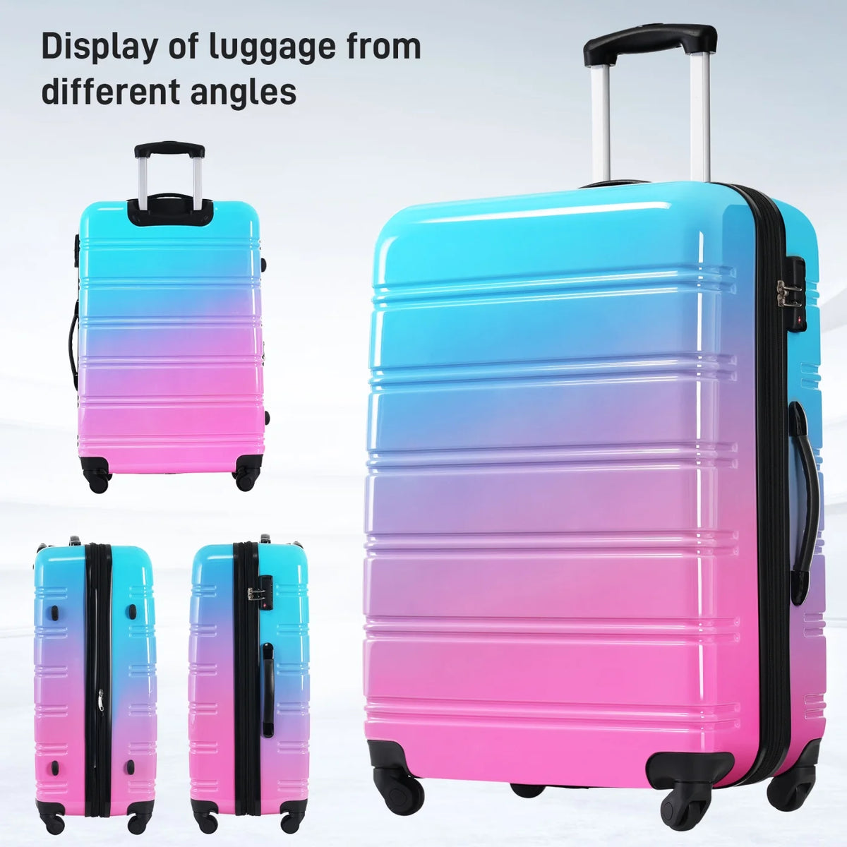 3 Piece Luggage Sets, Hard Shell Suitcase 20/24/28 in with TSA Lock and Spinner Wheels - Product image 23