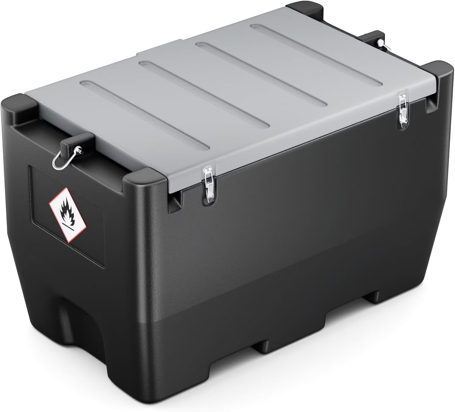 Fuel Transfer Tank, 50 Gallon for Gasoline & Diesel, Gas Tank with 10.6 GPM Fast Flow Rate 12V DC Transfer - Product image 3