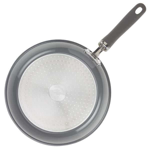 Create Delicious 13-Piece Aluminum Nonstick Cookware Set in Gray Shimmer