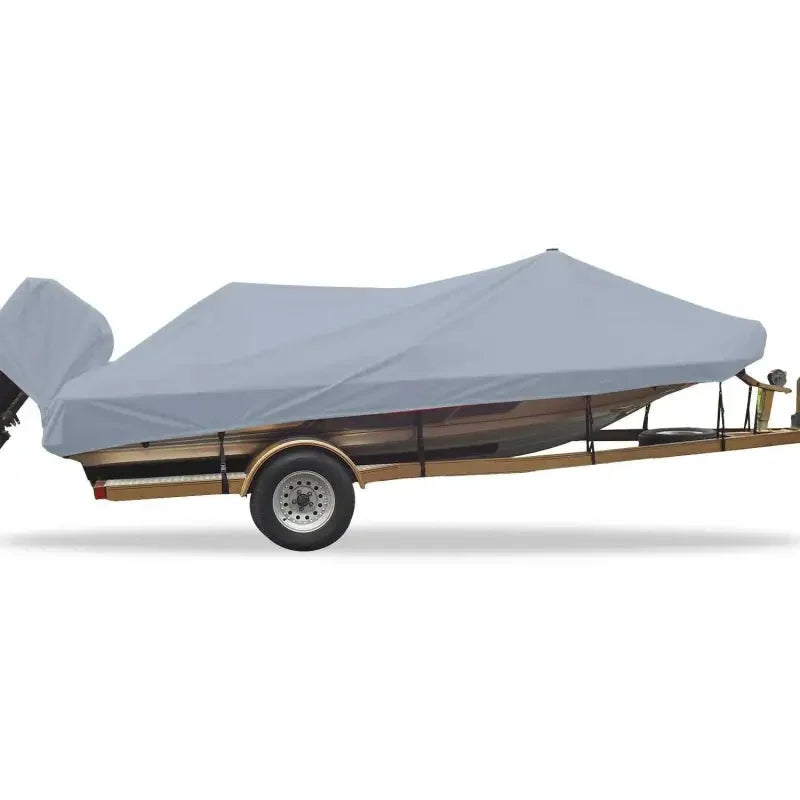 Carver 77220P-10 Boat Cover Wb-20 Pg Gray