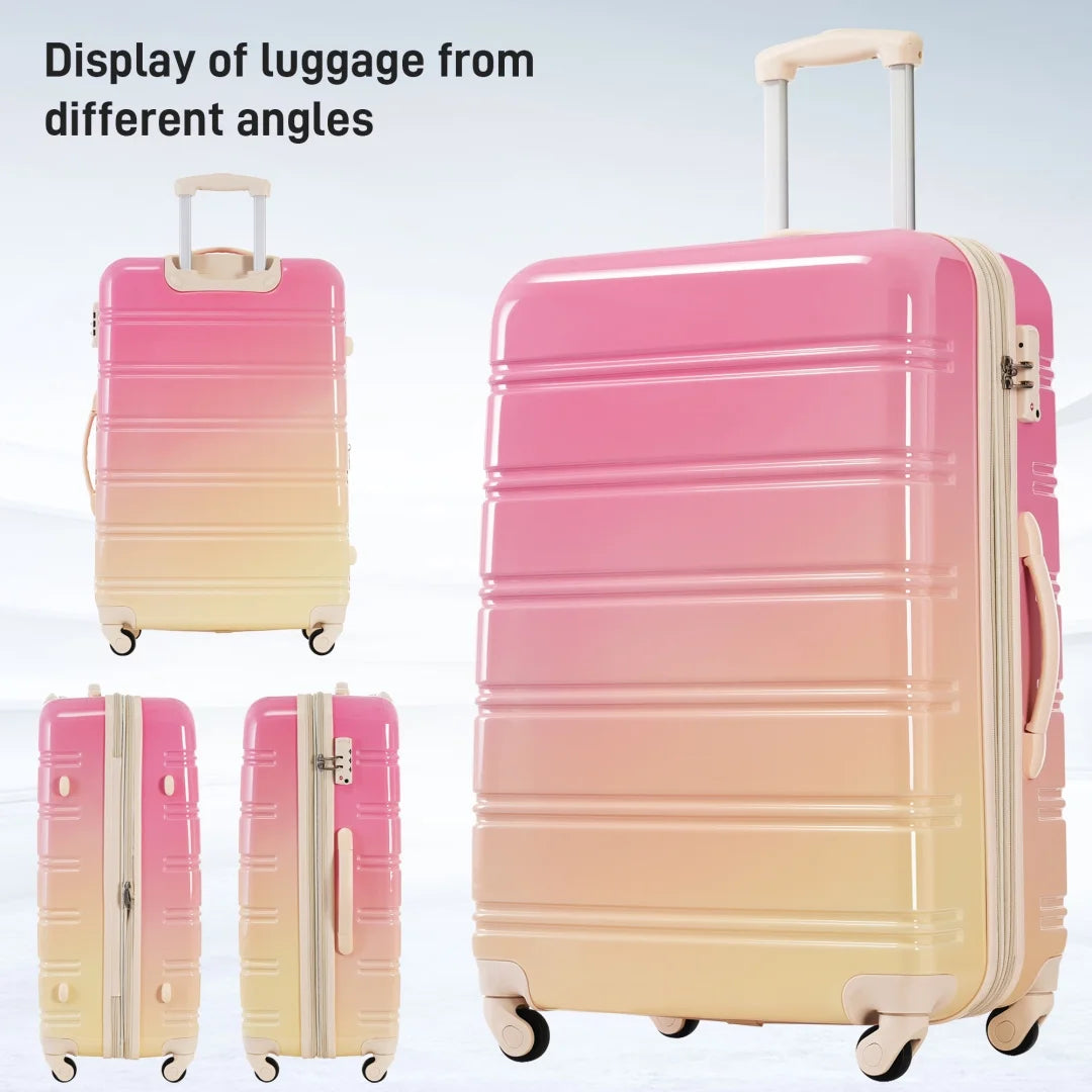 3 Piece Luggage Sets, Hard Shell Suitcase 20/24/28 in with TSA Lock and Spinner Wheels - Product image 16