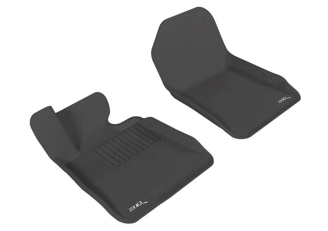 3D MAXpider L1BM02411509 - 2007-2013 BMW 3 Series E93 Kagu 1st Row Floormat - Black