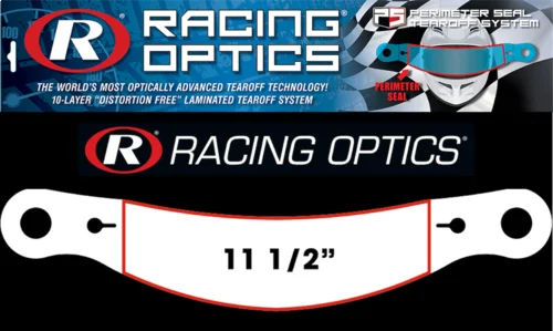 BELL SE03/SE05 TEAROFFS - RACING OPTICS X STACK (3X10) 2MIL - PERIMETER SEAL